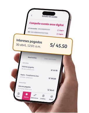 iPhone con Cuenta WOW